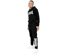 Lonsdale London Cloudy Hombre chándal Negro 80% algodón, 20% poliéster