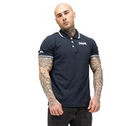 Lonsdale London Eastleigh Hombre Polo Azul Marino 100% algodón Regular