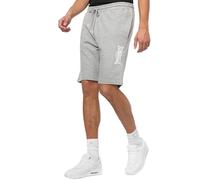 Lonsdale Pantalones cortos Fringford Hombre gris 90% algodón 10% viscosa Talla S