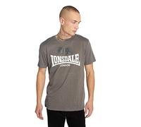 Lonsdale London Gargrave Hombre Camiseta Antracita L 60% algodón, 40% poliéster Regular