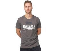 Lonsdale Camiseta Gargrave Hombre Antracita 60% algodón 40% poliéster Regular Talla M