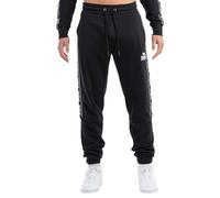 Lonsdale London GRUTNESS Hombre Pantalones de Deporte Negro L 60% algodón, 40% poliéster