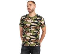 LONSDALE Camiseta 'Gunnista' beige claro / marrón / caqui / negro L beige claro / marrón / caqui / negro