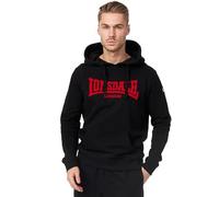 Lonsdale London Hooded One Tone Hombre Sudadera con Capucha Negro Regular