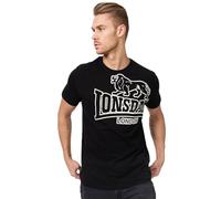 Lonsdale London Langsett Hombre Camiseta Negro XXL 100% algodón Regular