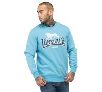 Lonsdale London Sudadera 'Lawins' navy / azul claro / blanco M navy / azul claro / blanco