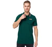 Lonsdale London Lion Men´s Polo Shirt Shirt Polo Shirt Bottlegreen, tamaño:M
