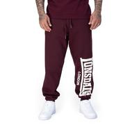 Lonsdale London Logo Large Hombre Pantalones de deporte Rojo XXL