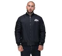Lonsdale London LUDFORD Hombre Chaqueta entre-tiempo Negro L