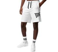 Lonsdale London Polbathic Hombre Pantalones Cortos Blanco 3XL 100% algodón
