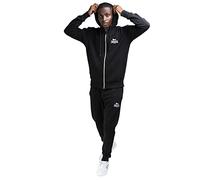 Lonsdale London Rottingdean Hombre chándal Negro XL, 60% algodón, 40% poliéster,
