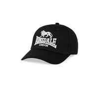 Lonsdale London Salford Unisex Gorra Negro 100% algodón
