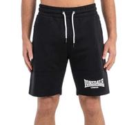 Lonsdale Pantalones cortos Scarvell 60% algodón, 40% poliéster Blanco/Negro L para hombre