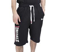 Lonsdale London Sidemouth Hombre Pantalones Cortos Negro M 80% algodón, 20% poliéster Suelto