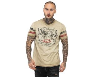 Lonsdale London SKELD Hombre Camiseta Arena Regular