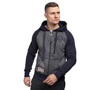 Lonsdale Slough Chaqueta, Hombre, Gris, M