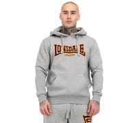 Lonsdale London Sudadera Con Capucha Para Hombre Clásica En Gris Marl