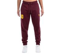Lonsdale London SUMBURGH Hombre Pantalones de Deporte Burdeos XL 60% algodón, 40% poliéster