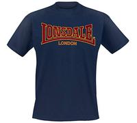 Lonsdale London T-Shirt Classic Slimfit Camiseta, Hombre, Azul (Königsblau), L