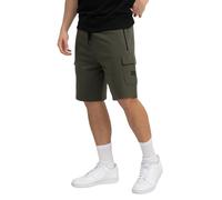 Lonsdale London TOTTON Hombre Pantalones Cortos Aceituna XL 60% algodón, 40% poliéster