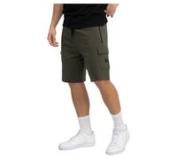 Lonsdale London TOTTON Hombre Pantalones Cortos Aceituna XXL 60% algodón, 40% poliéster