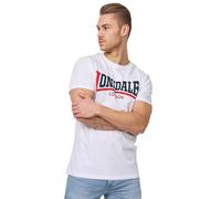 Lonsdale London Two Tone Hombre Camiseta Negro Regular