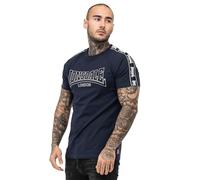 Lonsdale London Vementry Hombre Camiseta Gris/Melé Regular
