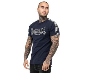 Lonsdale London Vementry Hombre Camiseta Gris/Melé Regular