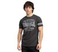 Lonsdale London WINNARD Hombre Camiseta Gris Regular