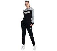 Lonsdale Lurgan Traje de Bao, Negro/Gris, M para Mujer