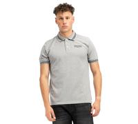 LONSDALE Camiseta 'Markham' navy / gris moteado L EUR