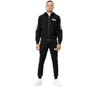 Lonsdale MARTHALL Training Suit, Black/White, XXL Mens