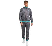 Lonsdale Mono de hombre, Marrón/Turquesa, L