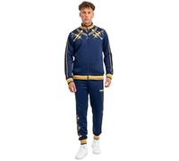 Lonsdale Monumental Traje, Azul Marino/Dorado, S Hombres
