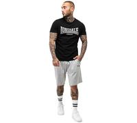 Lonsdale MOY Chándal, Black/Marl Grey, XXXL Hombres