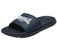 Lonsdale Nápoles Slide Sandal, azul marino/blanco, 11 UK