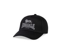 Lonsdale Norbury Gorra, Negro/Gris, Talla única para Hombre