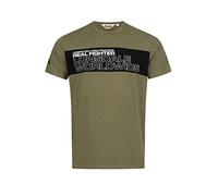 Lonsdale OTTERSTON - Camiseta para Hombre, Oliva/Negro/Blanco, XXL