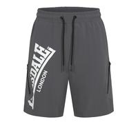 Lonsdale Alresford Pantalones Cortos, Gris/Blanco, 3XL Hombres