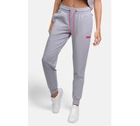 LONSDALE Pantalón deportivo gris / rosa XS EUR