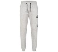 LONSDALE Pantalón 'Grinstead' gris moteado / negro 38 gris moteado / negro