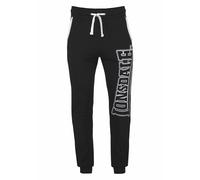 LONSDALE Pantalón 'Marldon' negro / blanco 40 negro / blanco