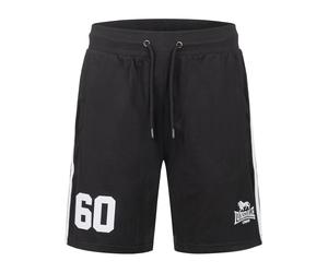LONSDALE Pantalón 'Marwick' negro / blanco 35-36 EUR