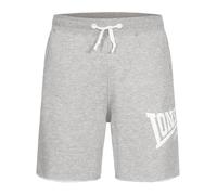LONSDALE Pantalón 'Polbathic' gris moteado / blanco 34 gris moteado / blanco