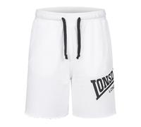LONSDALE Pantalón 'Polbathic' negro / blanco 35-36 negro / blanco