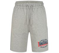 LONSDALE Pantalón 'Sandown' azul oscuro / gris moteado / granadina 31-32 azul oscuro / gris moteado / granadina