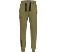 LONSDALE Pantalón 'Tweedmouth' oliva / negro 35-36 EUR