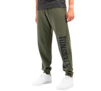 Lonsdale Pantalones de chándal para Hombre Ajuste Regular Logo Large Oliva/Black XXXL