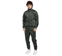 Lonsdale Pember Traje para Correr, Oliva y Negro, L para Hombre