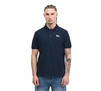 Lonsdale Polo para Hombre, Ajuste Normal, WHALTON, Azul Marino/Crudo, XXL